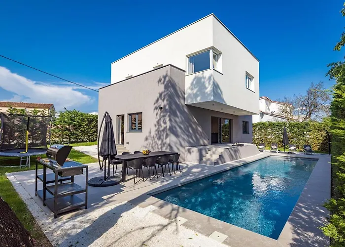 וילה Aida - 4 Bedroom Luxury With Large Private Pool 4k Projector And Jacuzzi